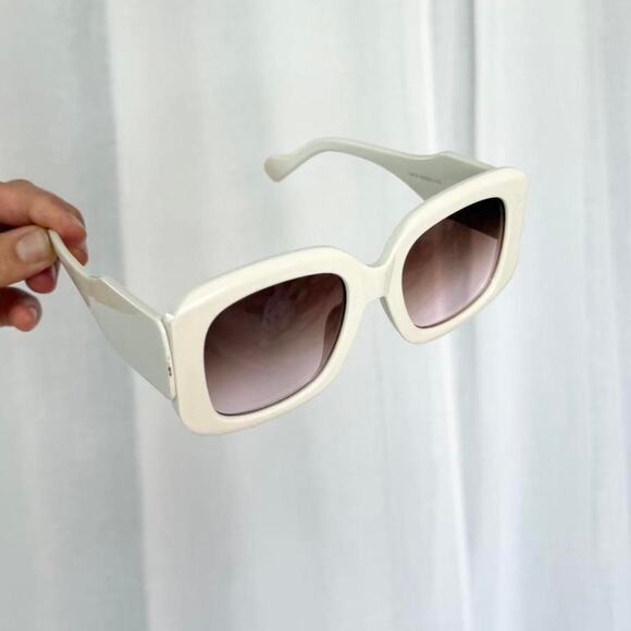 Chunky square oversized sunglasses main image 5